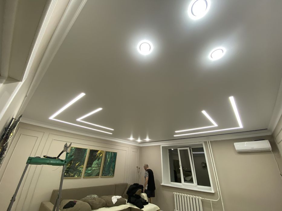 Натяжные потолки