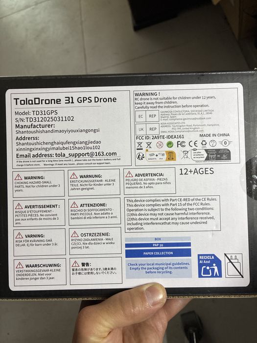 TOLADRONE 31 4k gps