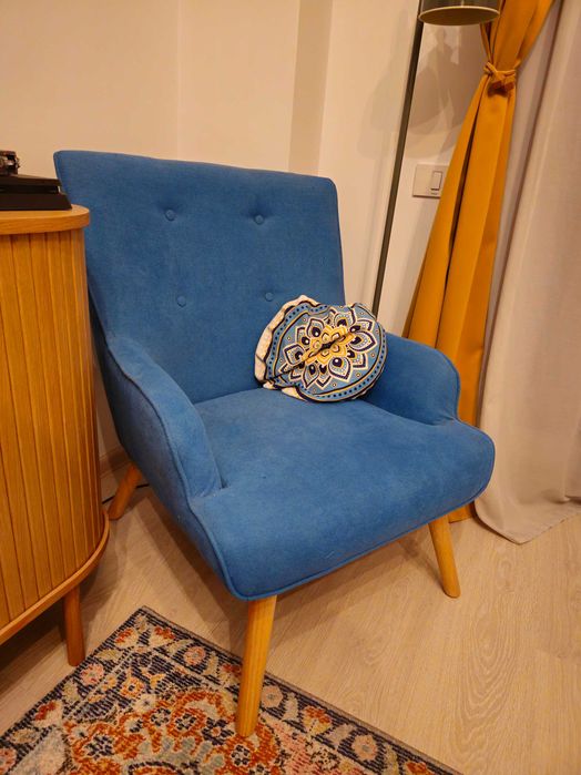 Fotoliu Vintage - tapițat