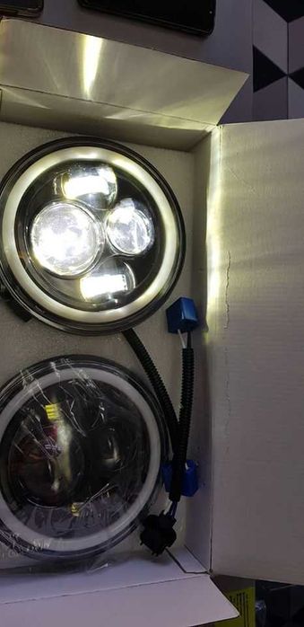 faruri led rotunde  cu semnalizare si daylight TRANSPORT 0