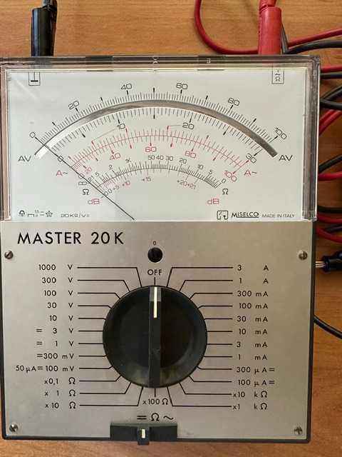Multimetru analogic MASTER 20K
