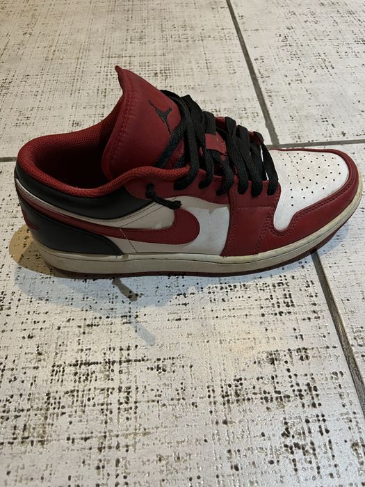 Nike Air Jordan 1 Low “Gym Red / White-Black”