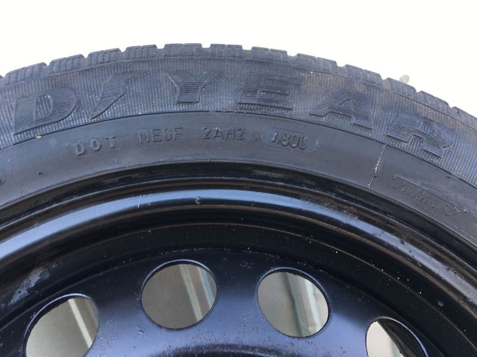 Roata Rezerva Janta Tabla+Anvelopa 205 55 R16 5x100 Vw Golf 4 Bora