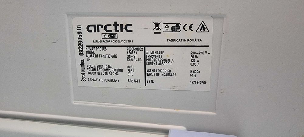 Accesorii combina frigorifica Arctic