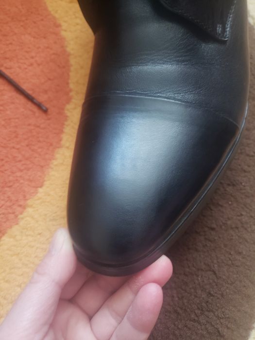 Vand pantofi inalti barbati din piele