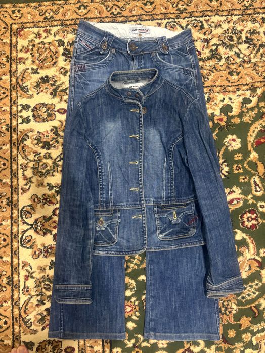 Женский джинсовый комплект