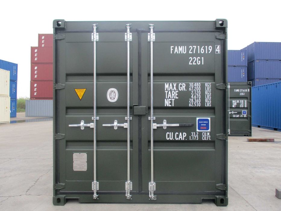 Vindem din stoc  container maritim de 6m, nou dar si second-hand