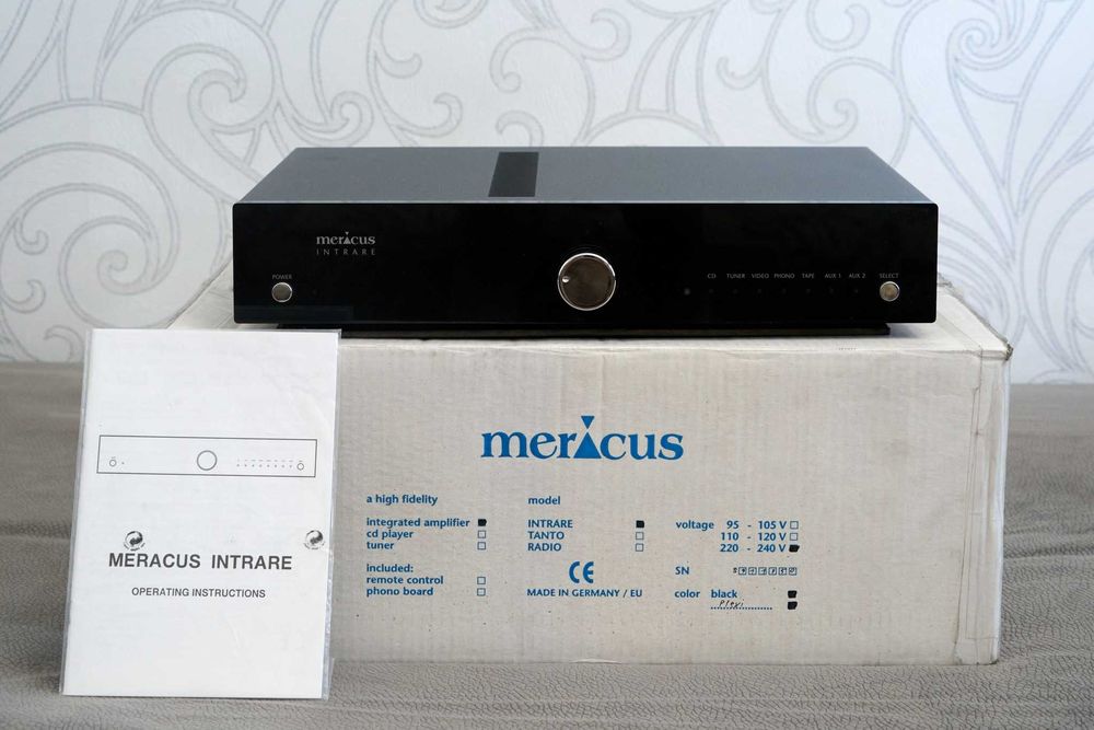 Hi-End усилитель Meracus Intrare (Germany)