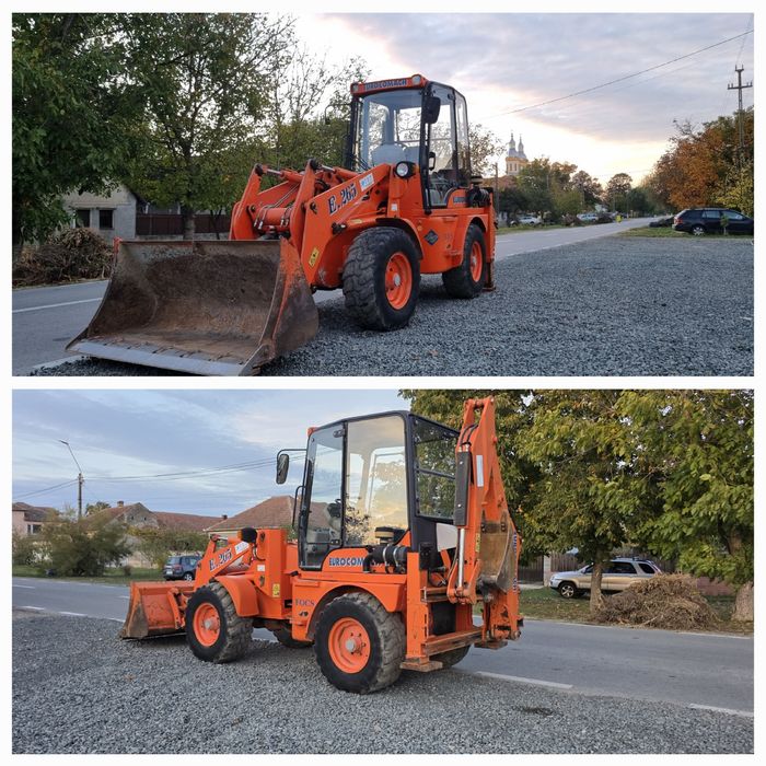 Midi  buldoexcavator EUROCOMACH  E 265  cu 1989h Mini  Buldo excavator