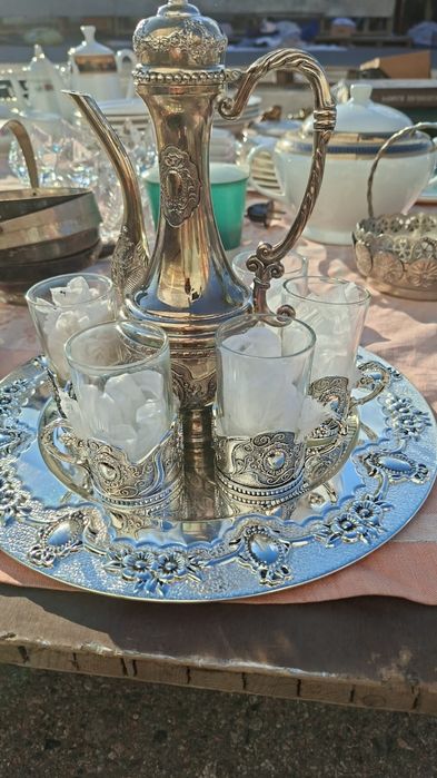 Продам кофейный сервиз мельхиор