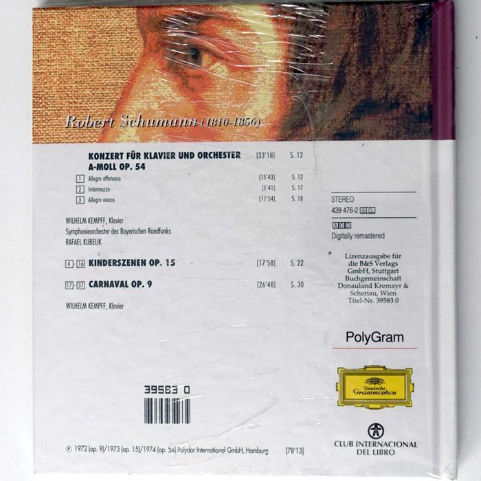 5 бр. от луксозната колекция "La Gran Musica-Clasikal Colektion"