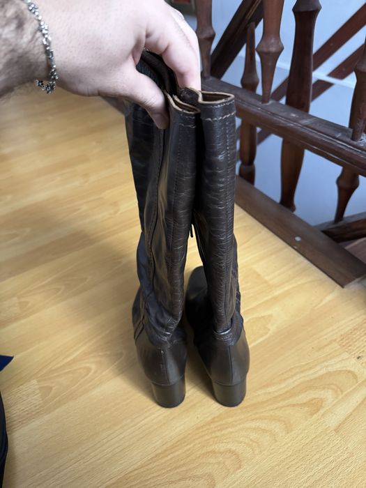 Cizme pentru femei, din piele, marimea 37