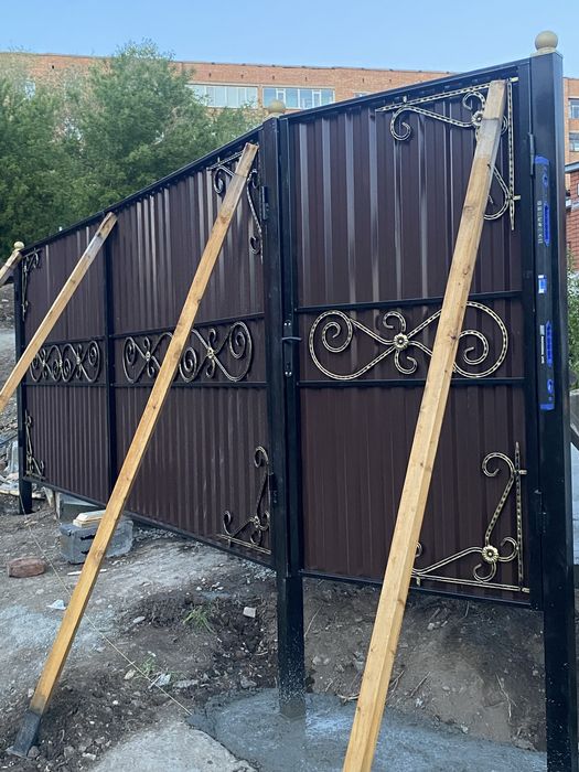Кованные ворота на заказ