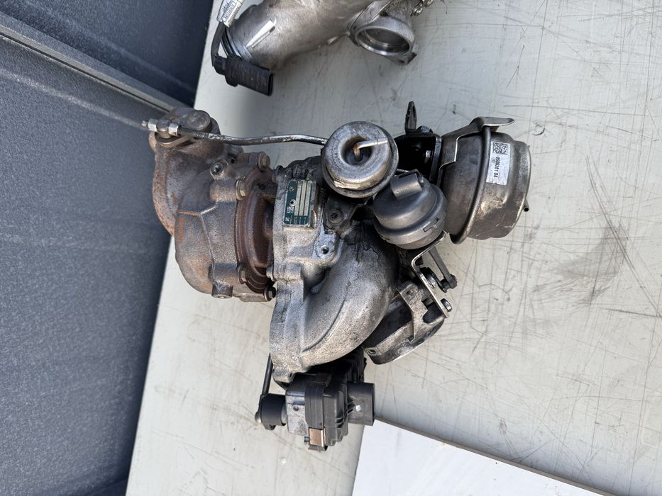 Set /Kit trei turbine turbo 381cp Bmw  F01 750d x6 x5 m50d  f10 550d o