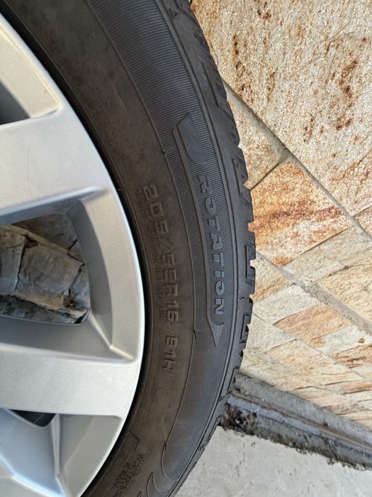 16” Оригинални Джанти Volkswagen, Зимни гуми Fulda ДОТ 2024