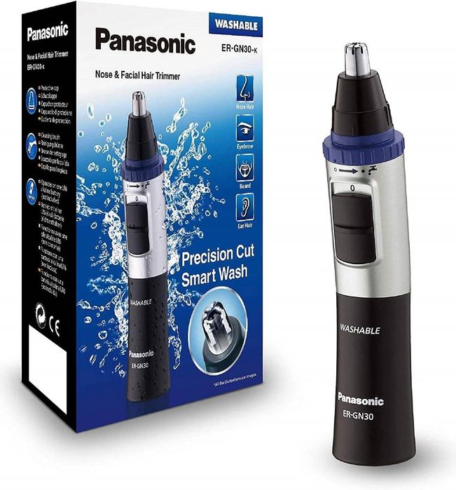 Триммер для стрижки волос в носу и ушах Panasonic ER-GN30K520