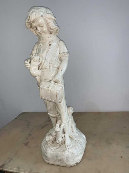 Statuie fetita decor