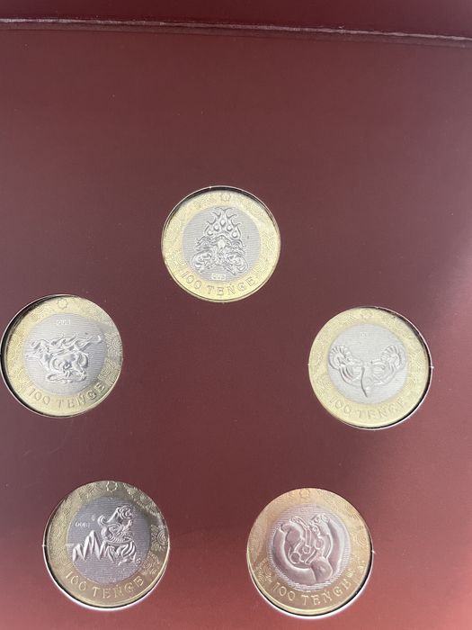 набор монет - сакский стиль