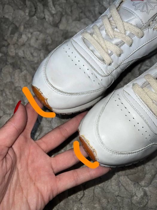 Крассовки reebok Кожа