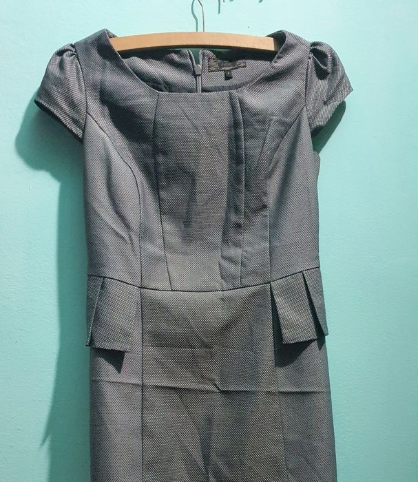 Rochie office NEXT gri, de birou, ocazii, S / M