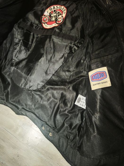 Geaca- jachetă GASOLINE  moto piele