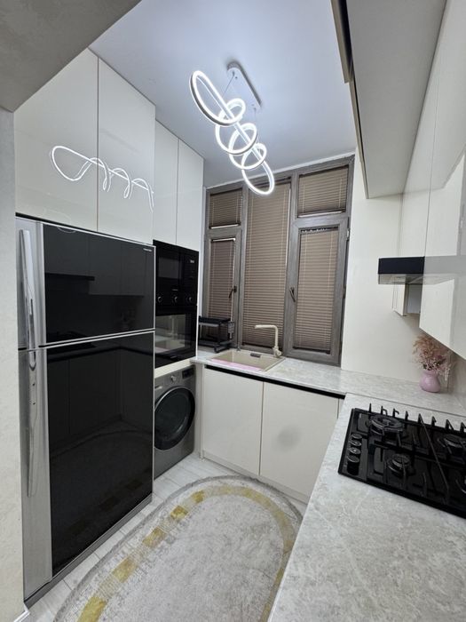 4- хонали квартира Кора Камиш 1/2 евро ремонт , мебель техника