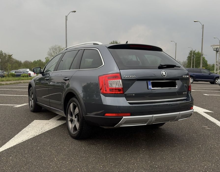 Skoda Octavia Scout DSG AUTOMAT 2.0 TDI  4x4, 2015, EURO 6 fara AD-Blue ^ Revizie + Distributie schimbata