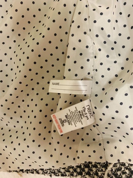 Пальто Next , сарафан Orchestra