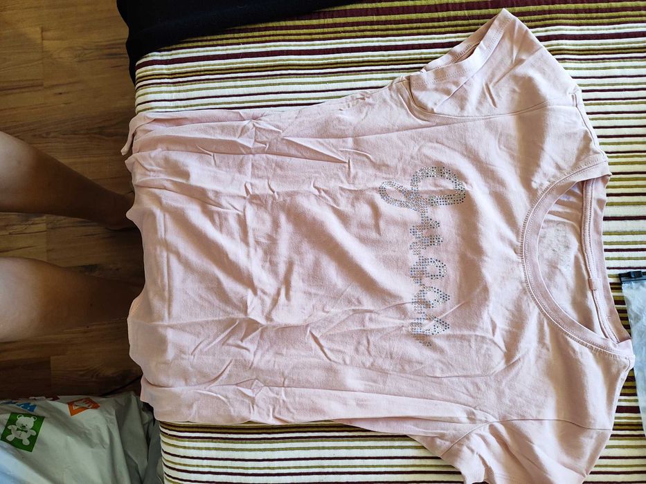 Блуза с къс ръкав Guess