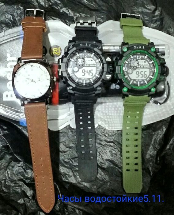 Часы Тактические 5.11. Водонепроницаемые,электронные.Смотрите фото.