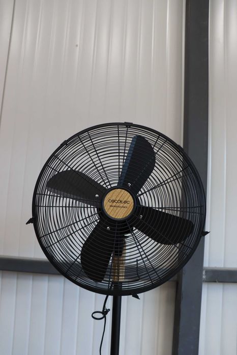 Подов вентилатор Cecotec EnergySilence Woodstyle, 50W, дървесен вид