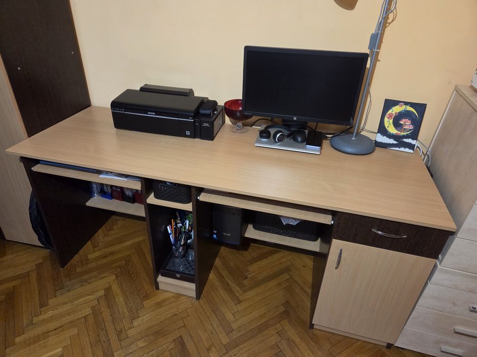 Birou dublu, stare foarte buna