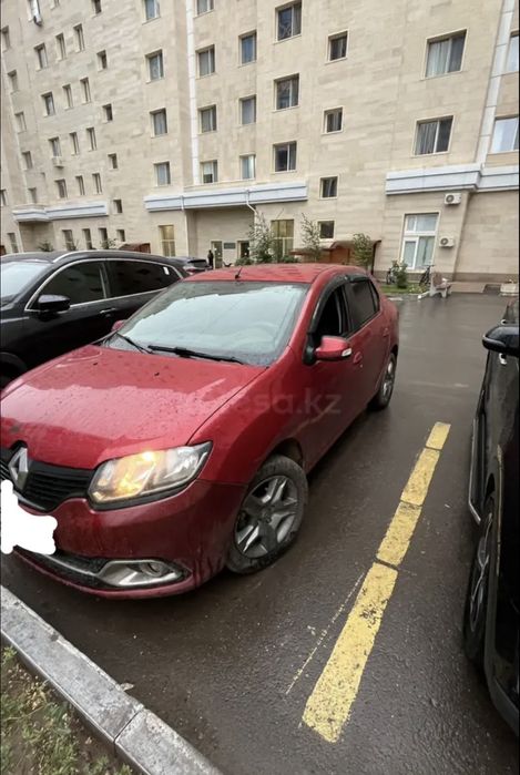 Renault logan вишня