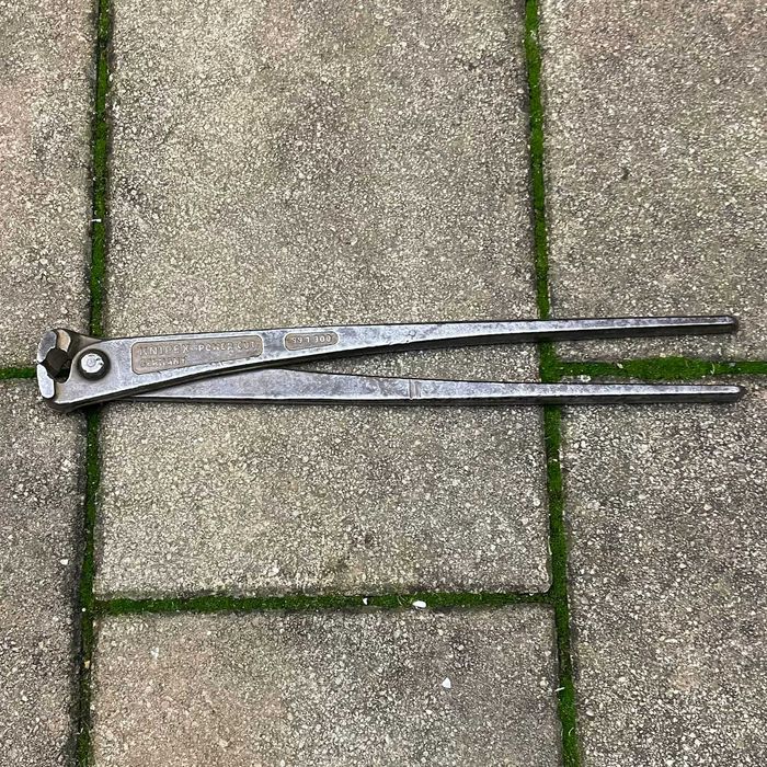 Clește pentru fierari-betoniști Knipex, zincat – 300 mm