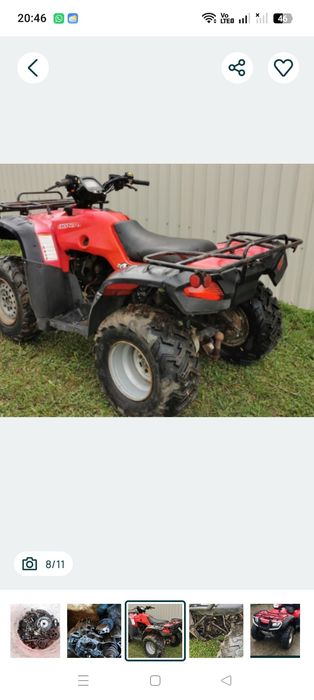 Piese ATV Honda trx 500,400,350,250.