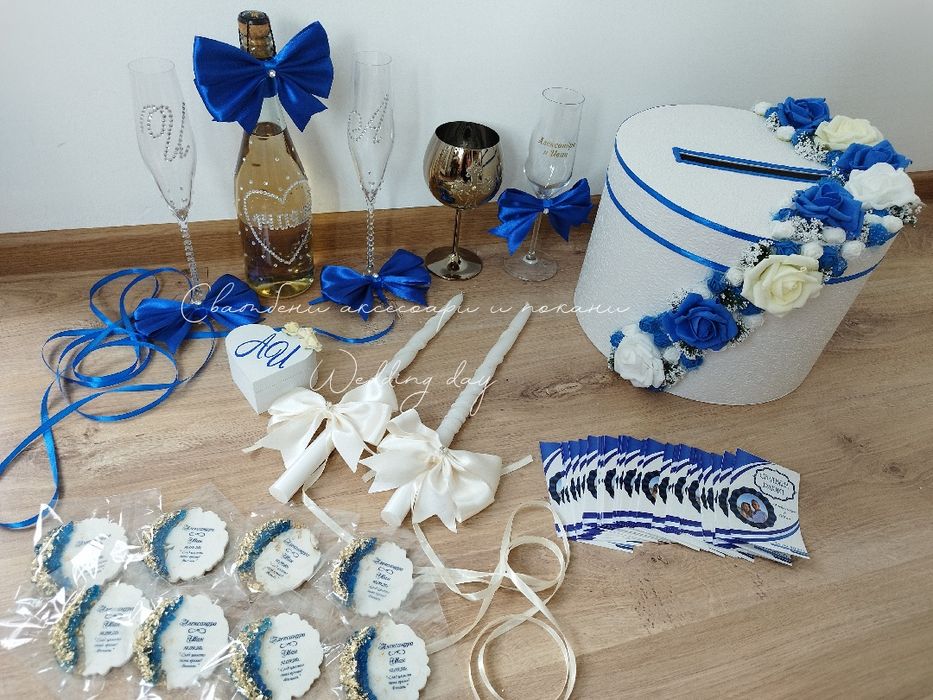 Сватба и кръщене( покани, аксесоари,подаръчета)