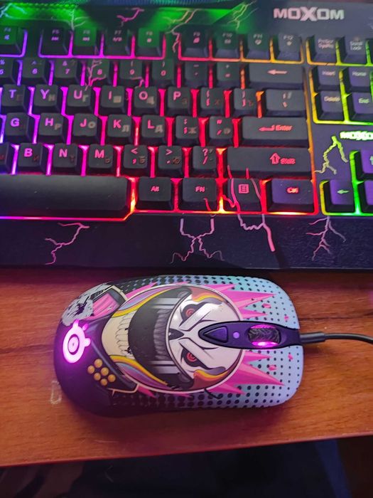 бу мышкаNeon Rider x SteelSeries