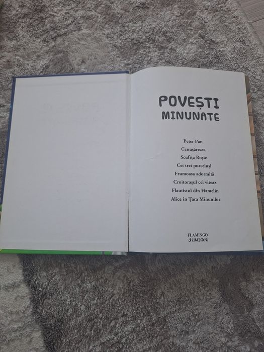 Povesti minunate carte ilustrata pentru copii