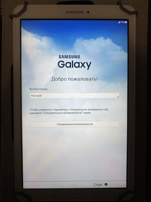 Samsung Galaxy SM-1561 планшет с чехлом