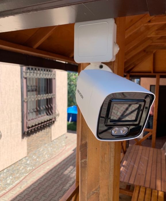 Установка камер видеонаблюдения