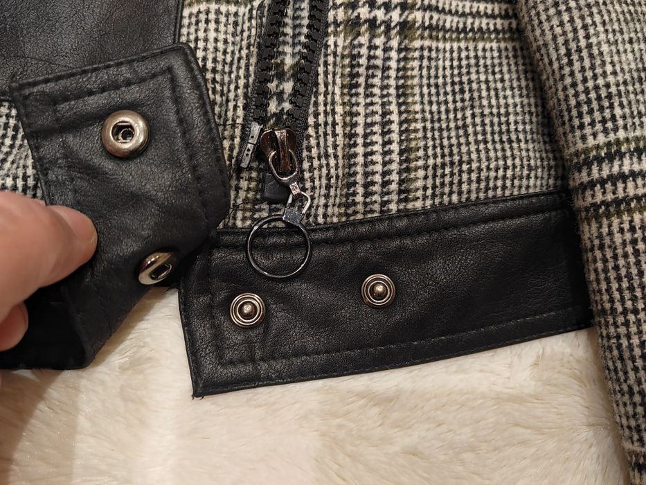 Куртка на девочку Весна Клетка