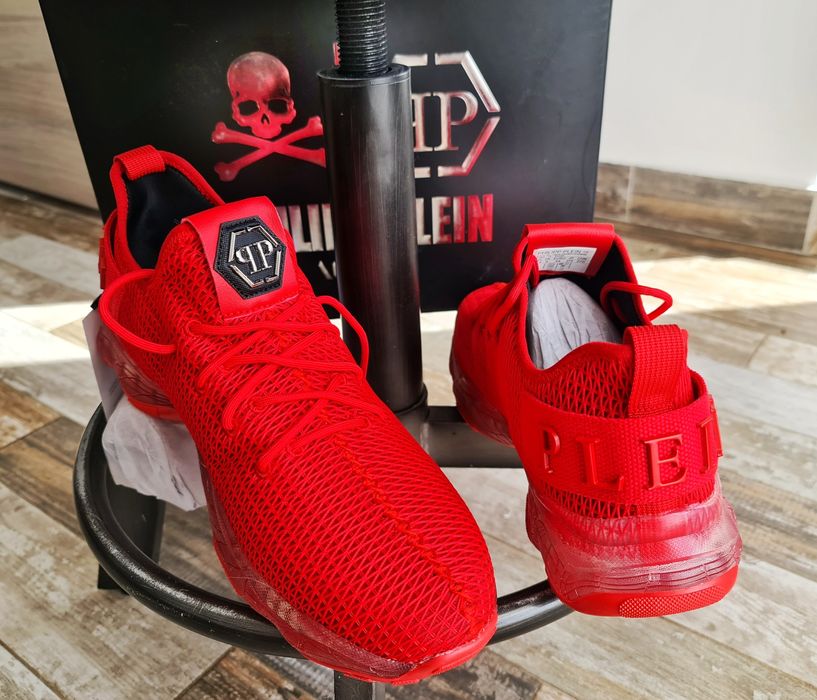 Sneakersi 44,Adidasi Philipp Plein Originali,Factura,NOI,Cadoul Ideal