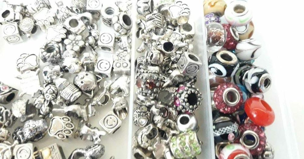 Charmuri bratara,trei bratari,diverse modele,placate cu argint,copii