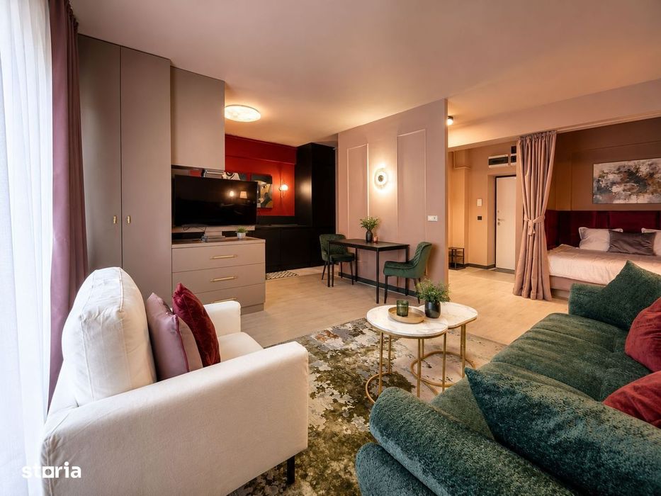 Studio modern de închiriat – Pipera Ivory  | imobil nou