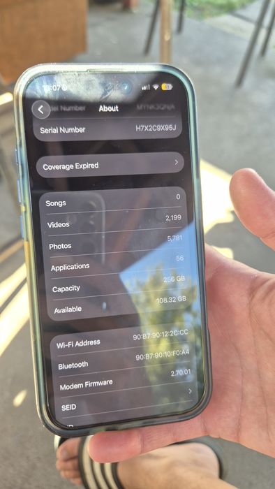 Vand IPhone 16 pro