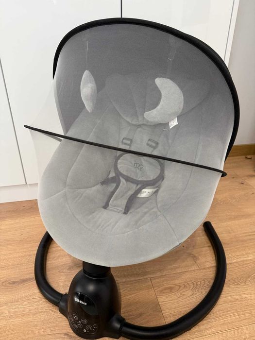 МОНИ Електрическа люлка - шезлонг CLARISSA сива