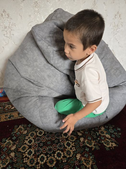 Пуфик бескаркасный мебель