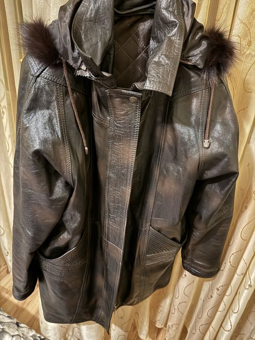 Geaca piele naturala