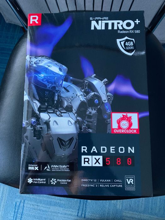 Vând Placă Video SAPPHIRE AMD Radeon RX 580 NITRO+