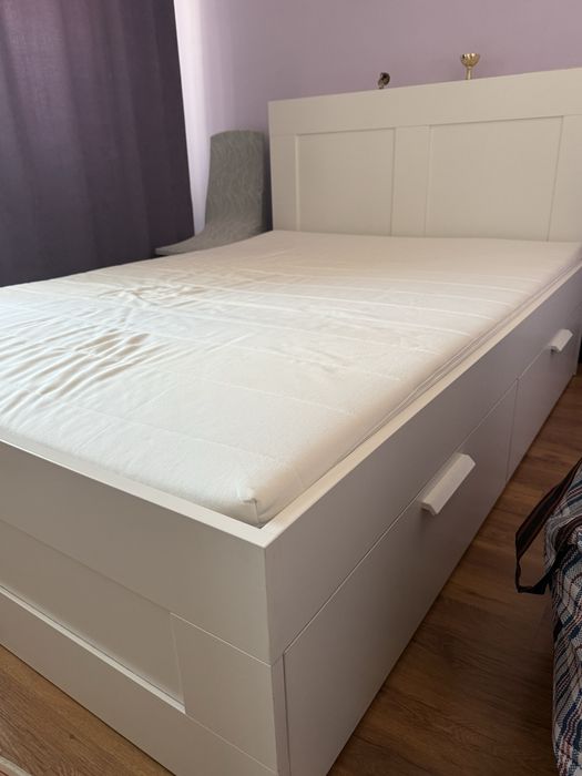 Продается кровать полуторка, 160х200  IKEA